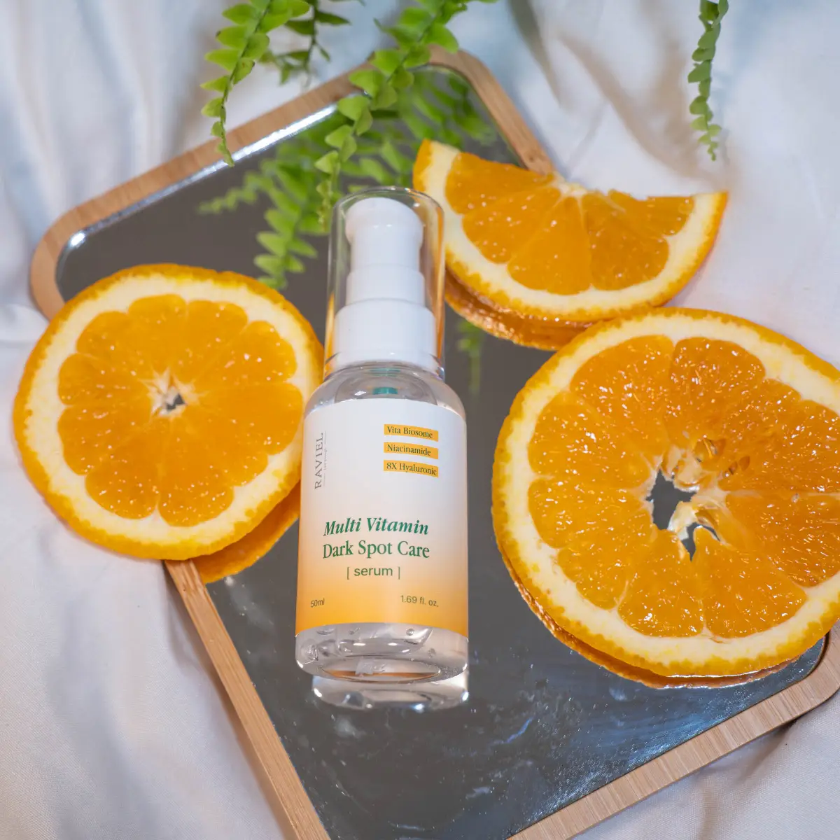 Multi Vitamin Dark Spot & Blemish Care Serum 50ML - Raviel para KUDZŪ COSMETICS